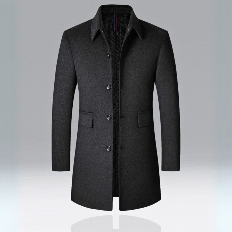 Everett | Luxe Tailored Wool Coat