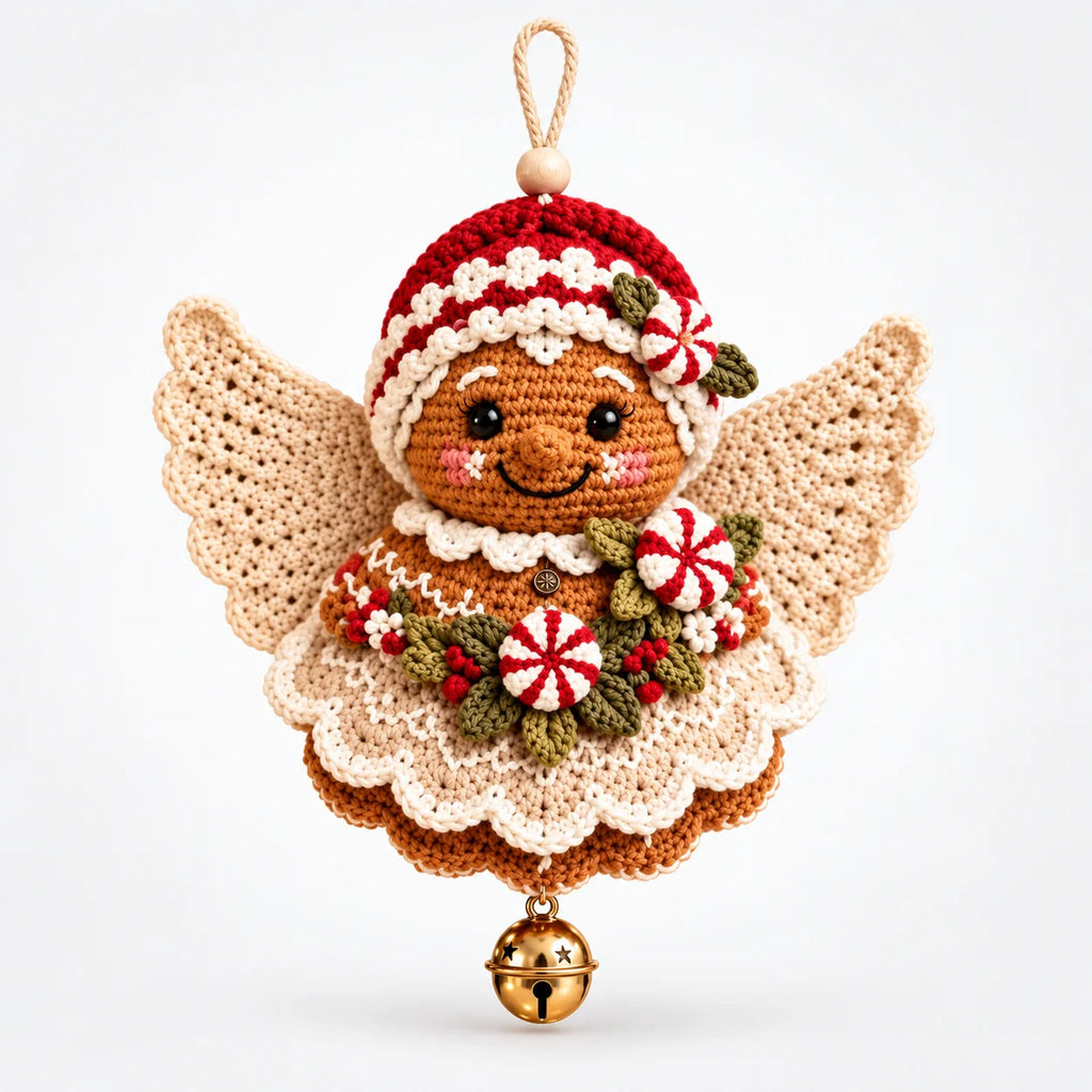 Alera Crochet Angel Ornament Kit | Beginner-Friendly Christmas Decoration 9