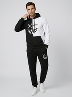 Graham | Hoodie and Joggers Set with Graphic Print
