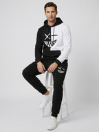 Graham | Hoodie and Joggers Set with Graphic Print