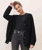 Zoey | Cashmere V-Neck Cardigan, Classic Fit