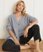 Zoey | Cashmere V-Neck Cardigan, Classic Fit