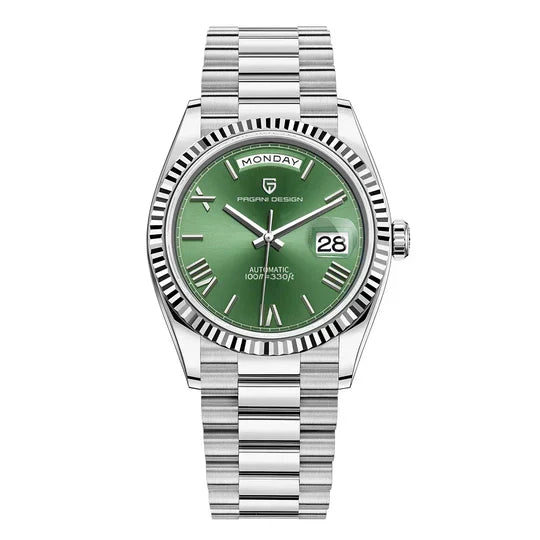 Nash | Automatic Skeleton Watch with Steel Bracelet