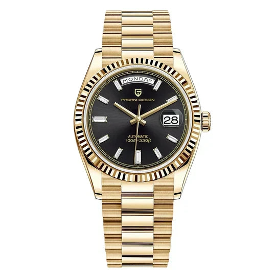 Nash | Automatic Skeleton Watch with Steel Bracelet