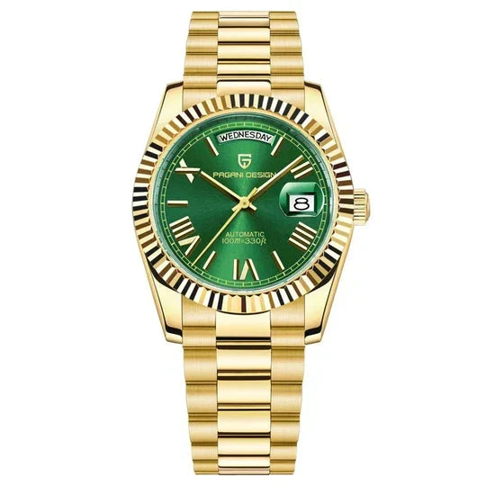 Nash | Automatic Skeleton Watch with Steel Bracelet