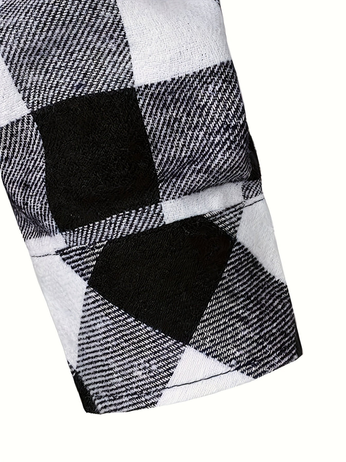 Archer | Half-Zip Polo Shirt with Plaid Sleeves