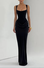 Bella | Corset Bodice Maxi Dress