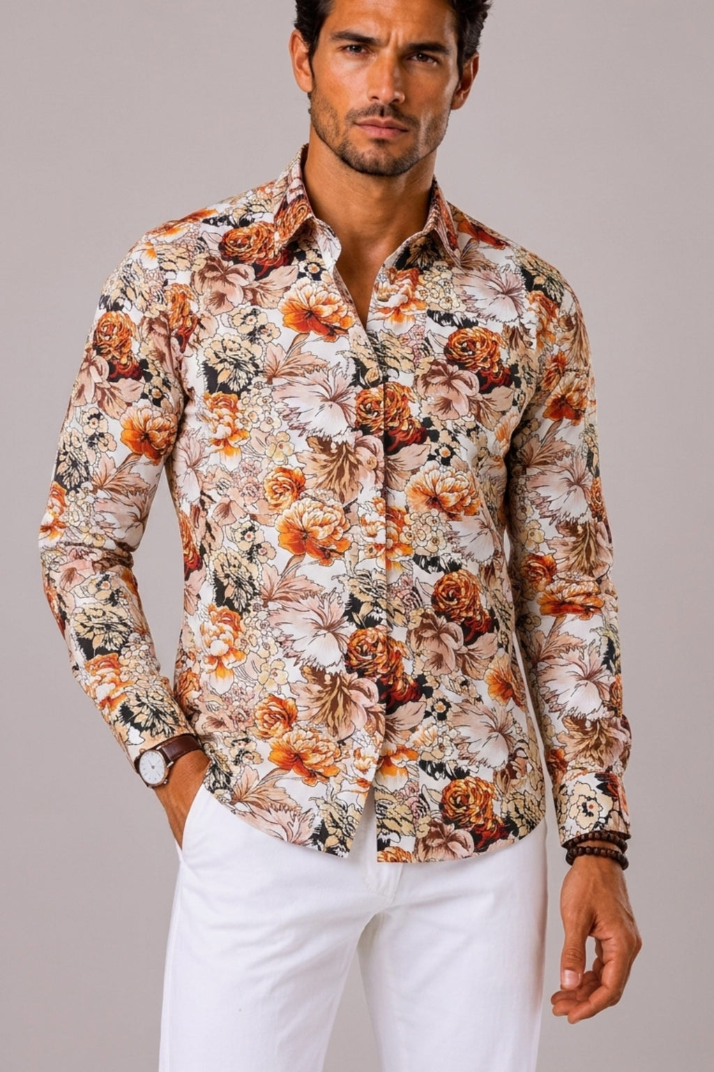 Palle | Classic Collar Long-Sleeve Shirt