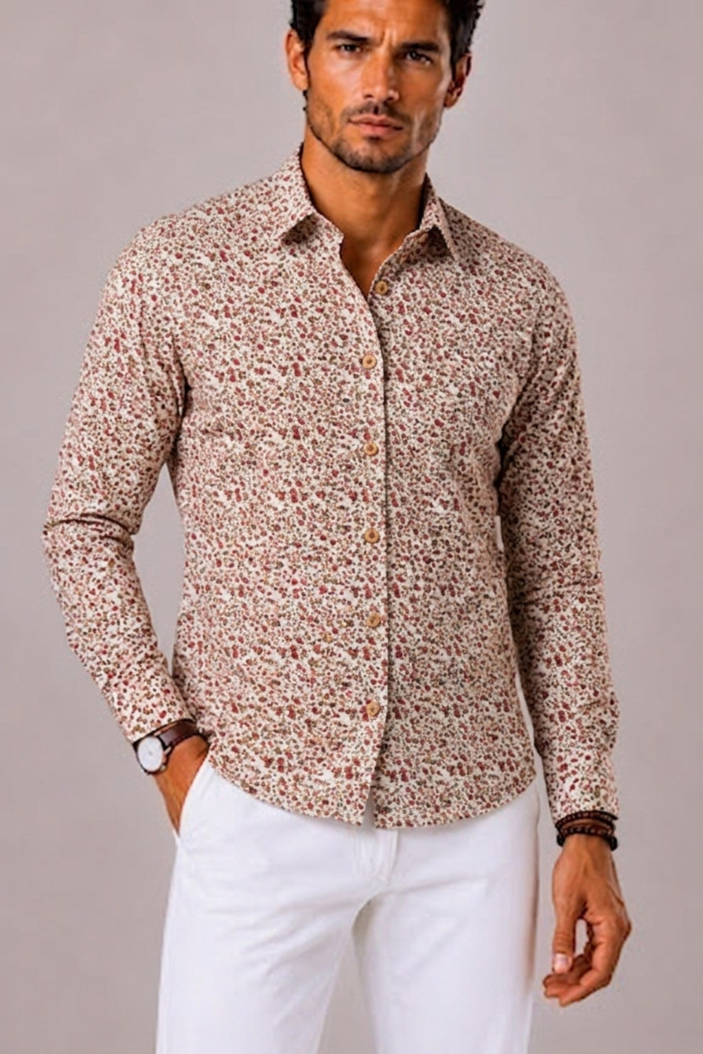 Palle | Classic Collar Long-Sleeve Shirt