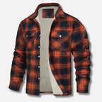 Spencer | Plaid Overshirt with Quilted Lining