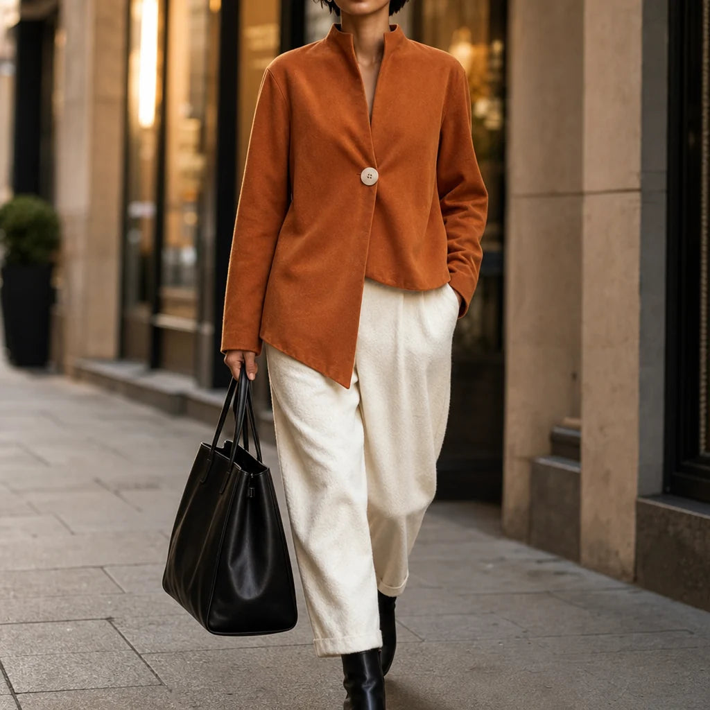 Hope | Asymmetrical Statement Jacket with Easy Fit