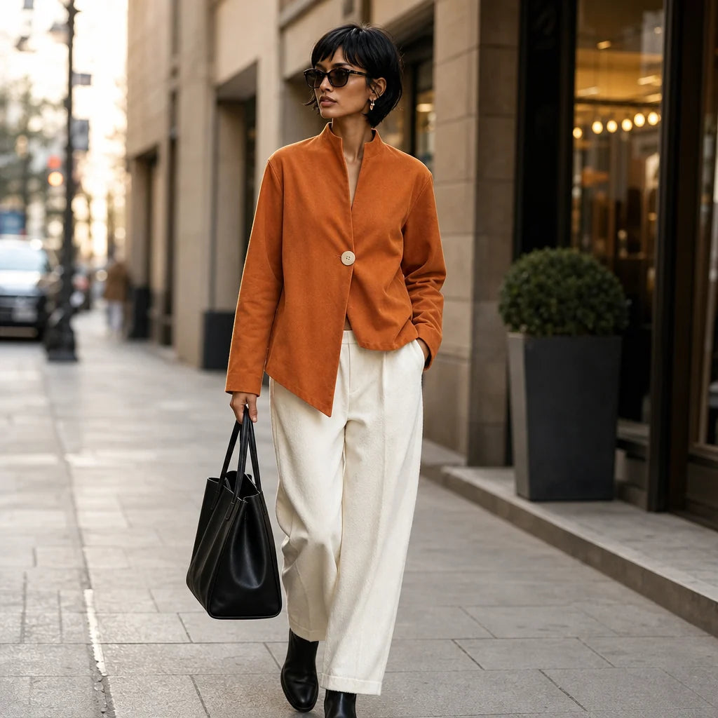 Hope | Asymmetrical Statement Jacket with Easy Fit