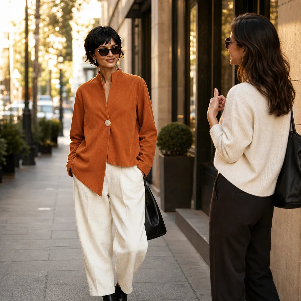 Hope | Asymmetrical Statement Jacket with Easy Fit
