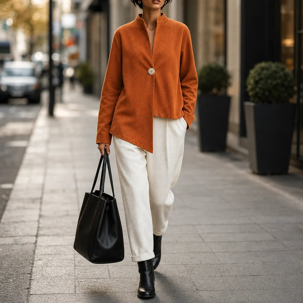 Hope | Asymmetrical Statement Jacket with Easy Fit