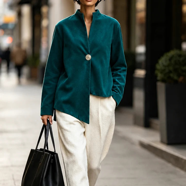 Hope | Asymmetrical Statement Jacket with Easy Fit