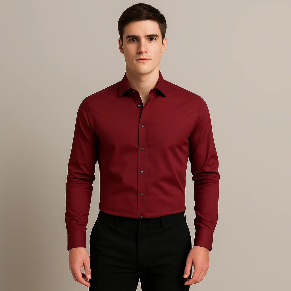 Parker | Tailored Point-Collar Shirt