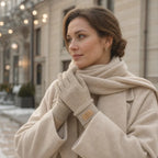 Caden Touchscreen Gloves | Faux Cashmere, Slim Knit Winter Gloves with Touch Screen Compatibility 7