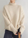Darcy | Knitted Turtleneck Sweater with a Loose Fit