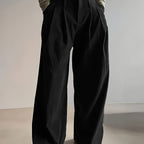 Londyn | High-Waisted Wide-Leg Pants with Pleats