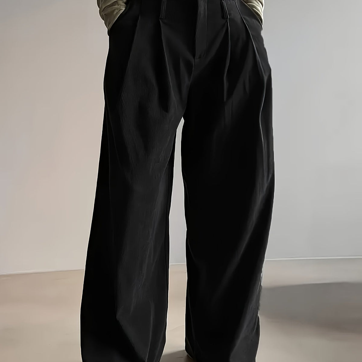 Londyn | High-Waisted Wide-Leg Pants with Pleats