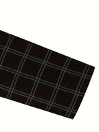 Reid | Plaid Slim-Fit Pants with Belt Loops