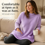 Cora Tunic Top | Lightweight Brushed-Lining, Long Sleeve for Women 6