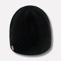 Rhea | Chunky Knit Hat with Cables and Folded Brim