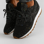 Paisley | Glitter Sneakers with Serrated Sole