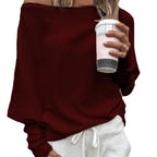 Dariah | Soft Off-the-Shoulder Sweater