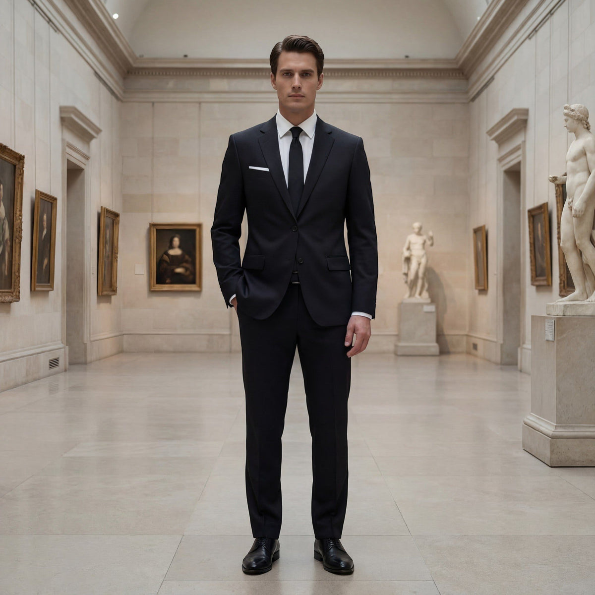 Anthony | Suit with Notch Lapels and Two Buttons