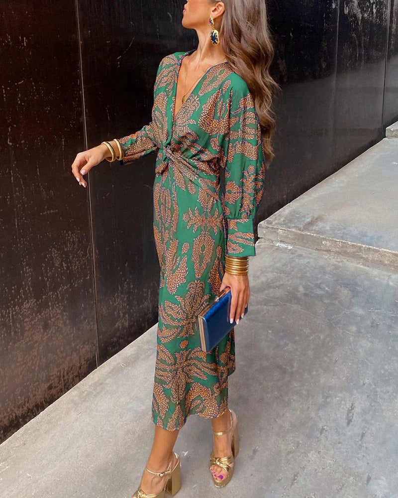 Elara | A-Line Maxi Dress, Flattering Silhouette