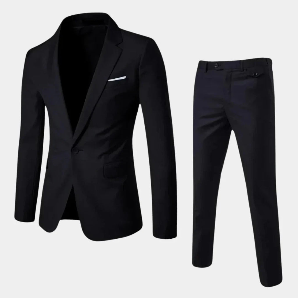 Jameson | Single-Breasted Suit with Straight Pants