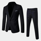 Jameson | Single-Breasted Suit with Straight Pants