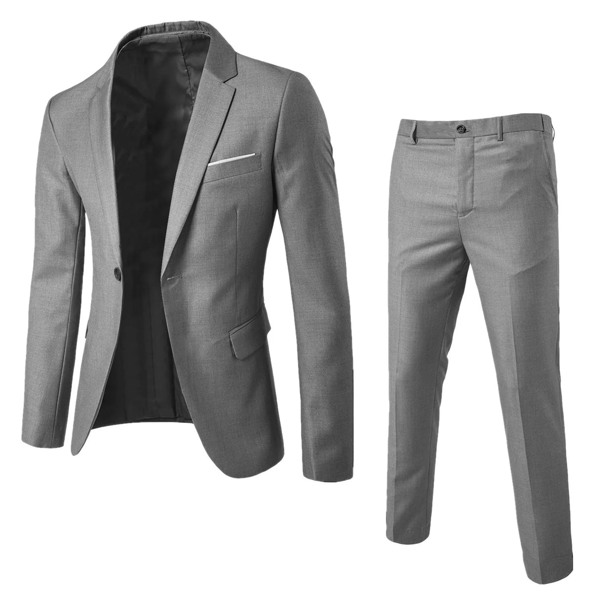 Jameson | Single-Breasted Suit with Straight Pants