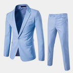 Jameson | Single-Breasted Suit with Straight Pants
