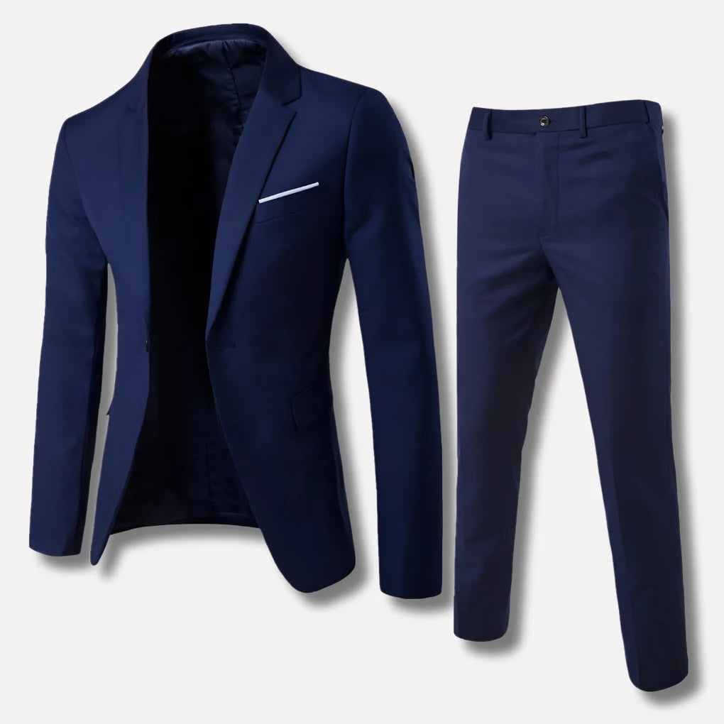 Jameson | Single-Breasted Suit with Straight Pants