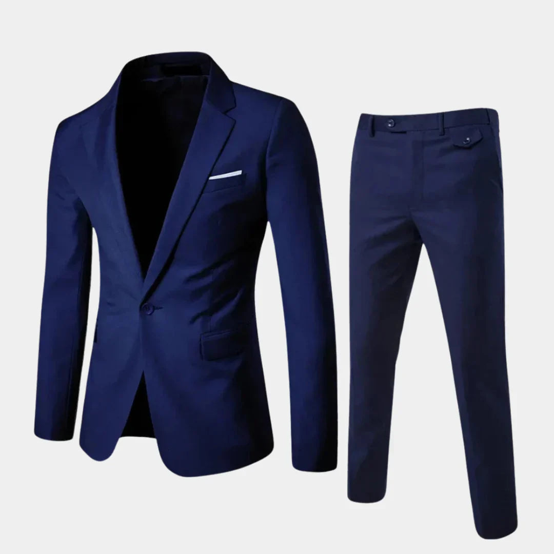 Jameson | Single-Breasted Suit with Straight Pants
