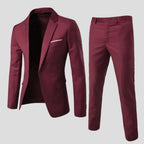 Jameson | Single-Breasted Suit with Straight Pants