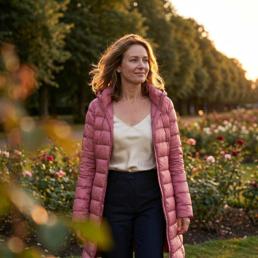 Helene | Quilted Long Hooded Puffer Jacket