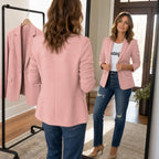 Nicole | Cropped Blazer with Structured Shoulders