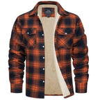 Ryan | Plaid Shirt Jacket with Fleece Lining