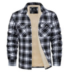 Ryan | Plaid Shirt Jacket with Fleece Lining