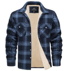 Ryan | Plaid Shirt Jacket with Fleece Lining
