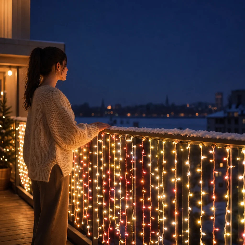 Glimmer LED String Lights | App-Controlled, Weather-Resistant for Outdoor Use 2