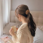 Lisa | Bird's Nest Hair Clip with Spiral Ribs