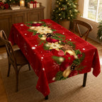 Havenly Christmas Tablecloth | Waterproof Printed Polyester 1