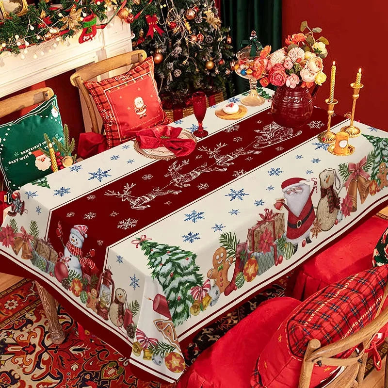 Havenly Christmas Tablecloth | Waterproof Printed Polyester 11