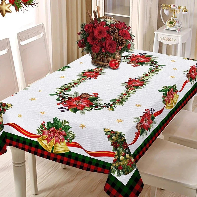 Havenly Christmas Tablecloth | Waterproof Printed Polyester 12