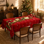 Havenly Christmas Tablecloth | Waterproof Printed Polyester 2