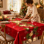Havenly Christmas Tablecloth | Waterproof Printed Polyester 3